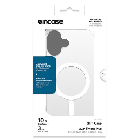 Incase Slim Case MagSafe - Etui iPhone 16 Plus (Clear) Incase Slim Case MagSafe - Etui iPhone 16 Plus (Clear)