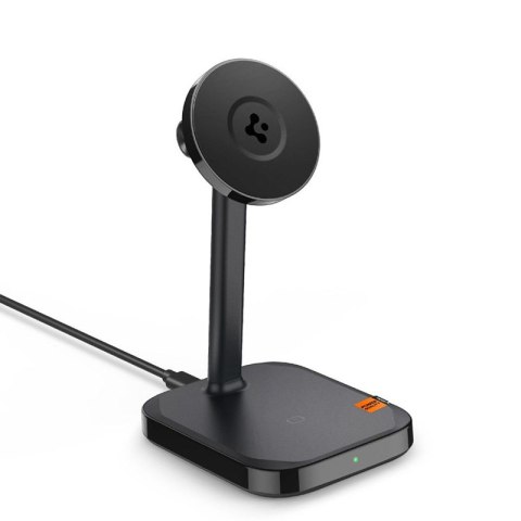 Spigen PF2100 ArcField - Ładowarka bezprzewodowa 2w1 do iPhone & AirPods 7,5W (Czarny) Spigen PF2100 ArcField - Ładowarka bezprzewodowa 2w1 do iPhone & AirPods 7,5W (Czarny)