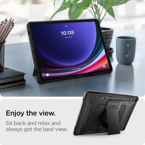 Spigen Tough Armor Pro - Etui do Samsung Galaxy Tab S9+ 12.4" (Czarny) Spigen Tough Armor Pro - Etui do Samsung Galaxy Tab S9+ 12.4" (Czarny)