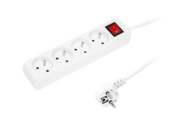 Przedłużacz zasilająca BLOW 98-034# (1 5m; kolor biały)