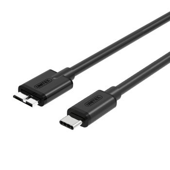 Unitek USB-C 1.0m czarny Unitek USB-C 1.0m czarny