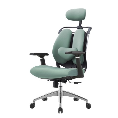 Fotel biurowy ergonomiczny Stelio Zielony Fotel biurowy ergonomiczny Stelio Zielony