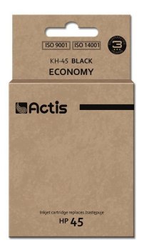 Tusz ACTIS KH-45 (zamiennik HP 45 51645A; Standard; 44 ml; czarny) Tusz ACTIS KH-45 (zamiennik HP 45 51645A; Standard; 44 ml; czarny)