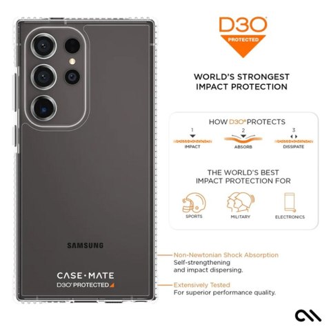 Case-Mate Ultra Tough Clear D3O - Etui Samsung Galaxy S24 Ultra (Przezroczysty) Case-Mate Ultra Tough Clear D3O - Etui Samsung Galaxy S24 Ultra (Przezroczysty)