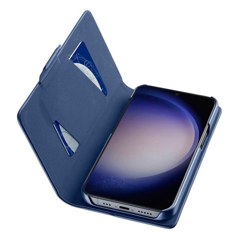Cellularline Book Case - Etui Samsung Galaxy S24 (granatowy) Cellularline Book Case - Etui Samsung Galaxy S24 (granatowy)