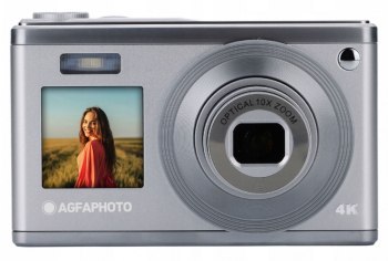 Aparat fotograficzny - Agfa Photo DC9200 4K Srebrny Aparat fotograficzny - Agfa Photo DC9200 4K Srebrny