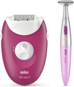 Braun Silk-épil 3 3-420 malinowy