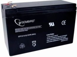 Akumulator uniwersalny GEMBIRD BAT-12V9AH (12V DC; 9000mAh)
