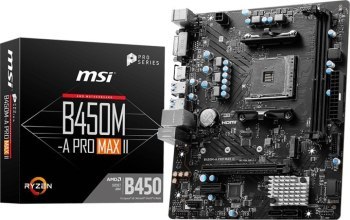 Płyta główna MSI B450M-A PRO MAX II Płyta główna MSI B450M-A PRO MAX II