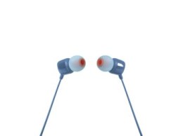 Słuchawki JBL T110 (niebieskie z mikrofonem)