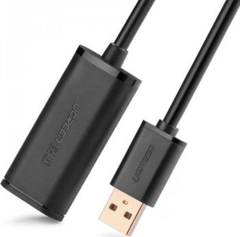 UGREEN US121 USB 2.0 przedłużający, aktywny, 5m (czarny) UGREEN US121 USB 2.0 przedłużający, aktywny, 5m (czarny)