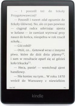 Czytnik Kindle Paperwhite 5 32GB Czarny (B08N2QK2TG) Ekran dotykowy | 6,8'' cali | rozdzielczość 1448x1072 | 32GB | wodoodpornoś Czytnik Kindle Paperwhite 5 32GB Czarny (B08N2QK2TG) Ekran dotykowy | 6,8'' cali | rozdzielczość 1448x1072 | 32GB | wodoodpornoś