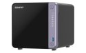 Qnap TS-432X-4G Tower 4 x 2.5 /3.5 SATA AnnapurnaLabs Alpine AL524 4C 4GB (Max. 16GB) DDR4 SODIMM 2 x 2.5GbE 1 x 10GbE SFP+ 2 x 