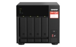 Qnap TS-473A-SW5T Tower 3.5 SATA AMD Ryzen V1500B 4C/8T 8GB DDR4 (Max. 64GB) 2 x 2.5GbE optional 10GbE Single PSU 250W