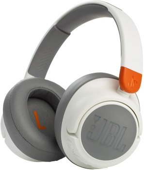 Słuchawki JBL JR460NC (białe bezprzewodowe nauszne bluetooth dla dzieci)