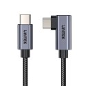 Unitek Kabel USB-C kątowy 90° PD100W 0,5m