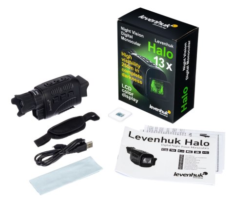 Cyfrowy Monokular Noktowizyjny LEVENHUK Halo 13x Cyfrowy Monokular Noktowizyjny LEVENHUK Halo 13x