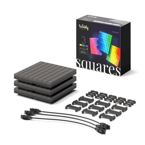 Inteligentne bloki Twinkly Squares Extension Kit 3x64 Inteligentne bloki Twinkly Squares Extension Kit 3x64