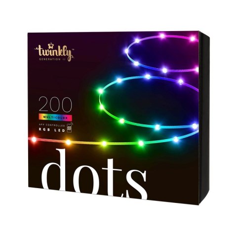 Inteligentne lampki Twinkly Dots 200 RGB10 m Inteligentne lampki Twinkly Dots 200 RGB10 m