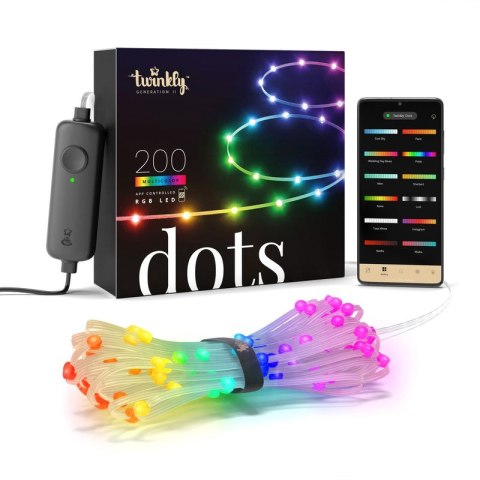 Inteligentne lampki Twinkly Dots 200 RGB10 m Inteligentne lampki Twinkly Dots 200 RGB10 m