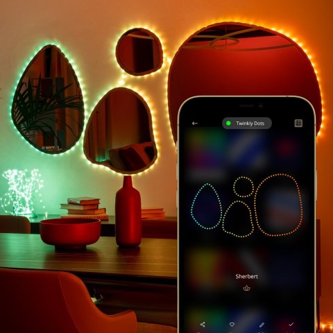 Inteligentne lampki Twinkly Dots 60 RGB USB 3 m Inteligentne lampki Twinkly Dots 60 RGB USB 3 m