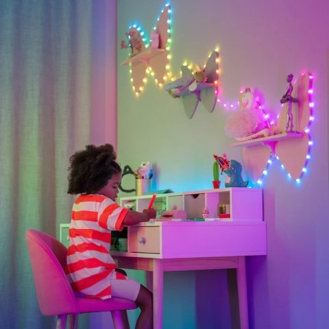 Twinkly Candies - 100 Lampki w kształcie pereł RGB LEDs, przezroczysty przewód, USB-C Twinkly Candies - 100 Lampki w kształcie pereł RGB LEDs, przezroczysty przewód, USB-C