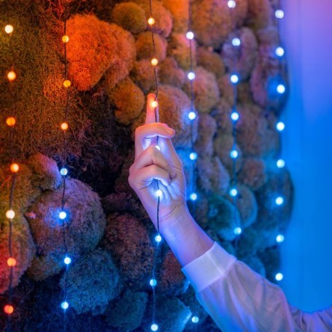 Twinkly Candies - 100 Lampki w kształcie pereł RGB LEDs, przezroczysty przewód, USB-C Twinkly Candies - 100 Lampki w kształcie pereł RGB LEDs, przezroczysty przewód, USB-C
