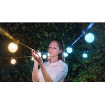 Twinkly Girlanda Lampki 40 LED AWW czarny przewód Plug F (EU typu) 20 m Twinkly Girlanda Lampki 40 LED AWW czarny przewód Plug F (EU typu) 20 m