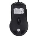 Activejet AMY-083 Mysz (optyczna; 1000 DPI; kolor czarny)