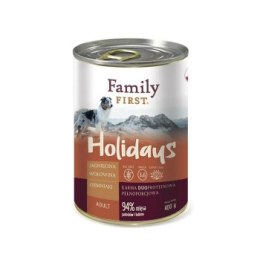 FamilyFirst Jagnięcina+wołowina+ziemniak adult 400g