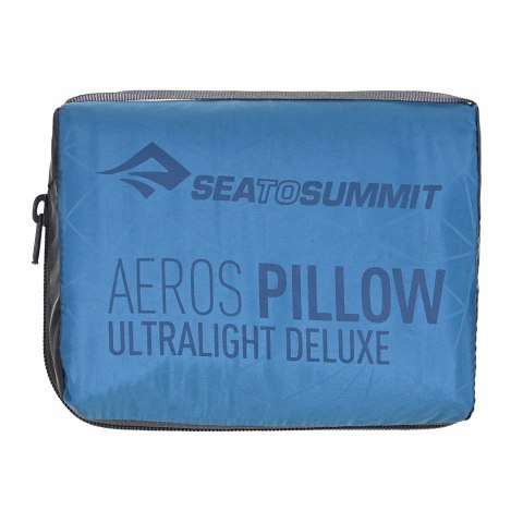 Poduszka SEA TO SUMMIT Aeros Ultralight Deluxe Aqua Poduszka SEA TO SUMMIT Aeros Ultralight Deluxe Aqua