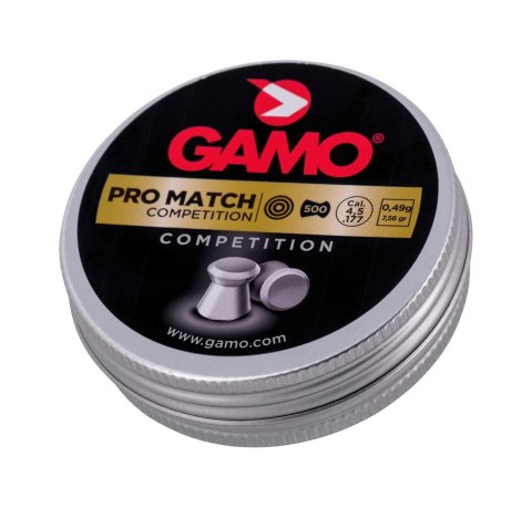 Śrut Gamo Pro-Match kal. 4,5mm - 500 szt. Śrut Gamo Pro-Match kal. 4,5mm - 500 szt.