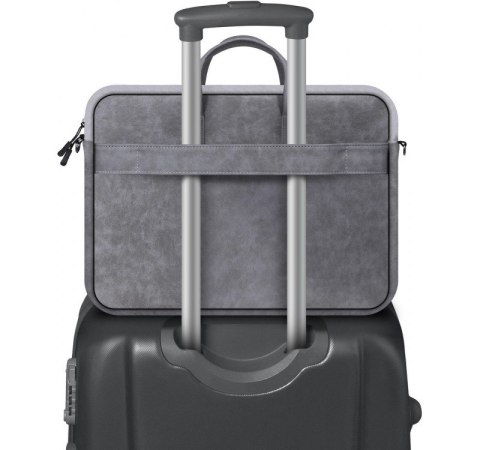 DEFENDER TORBA SOLID LEATHER SZARA 15,6" 26088 DEFENDER TORBA SOLID LEATHER SZARA 15,6" 26088