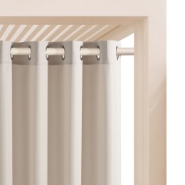 Zasłona tarasowa GARDEN LINE 155x250 jasny beż - przelotka
