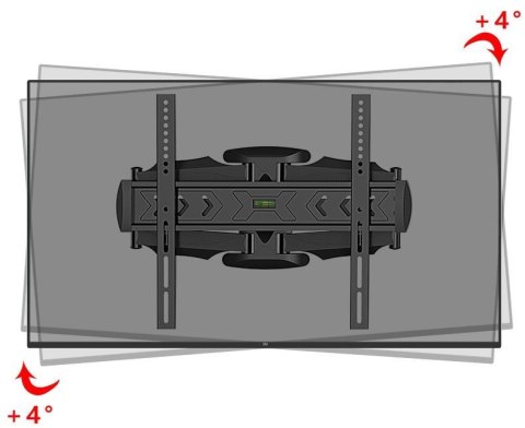 GEMIRD UCHWYT ŚCIENNY LCD 32"-58" VESA MAX 400 X 400MM, DO 36KG GEMIRD UCHWYT ŚCIENNY LCD 32"-58" VESA MAX 400 X 400MM, DO 36KG
