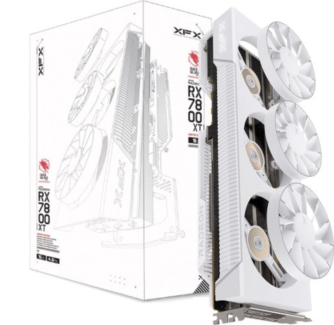 Karta graf. XFX QicksilverRX 7800XT Magnetic Air WH Karta graf. XFX QicksilverRX 7800XT Magnetic Air WH