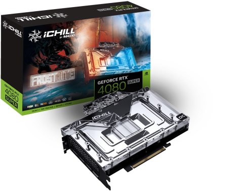 Karta graficzna INNO3D GeForce RTX 4080 SUPER ICHILL FROSTBITE Karta graficzna INNO3D GeForce RTX 4080 SUPER ICHILL FROSTBITE