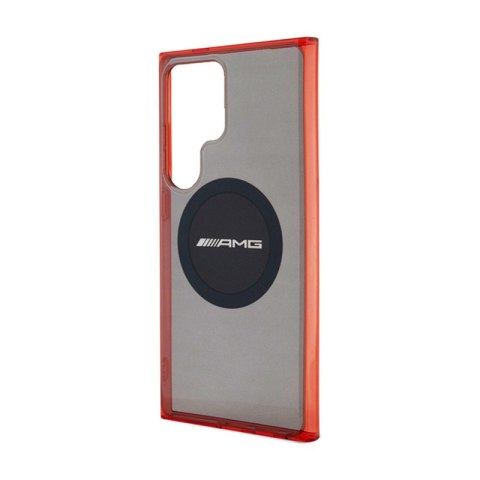 AMG Transparent Bicolor MagSafe - Etui Samsung Galaxy S24 Ultra (czarny) AMG Transparent Bicolor MagSafe - Etui Samsung Galaxy S24 Ultra (czarny)