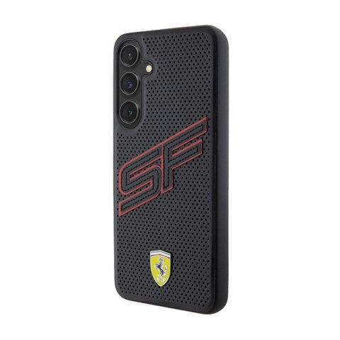 Ferrari Big SF Perforated - Etui Samsung Galaxy S24 (czarny) Ferrari Big SF Perforated - Etui Samsung Galaxy S24 (czarny)