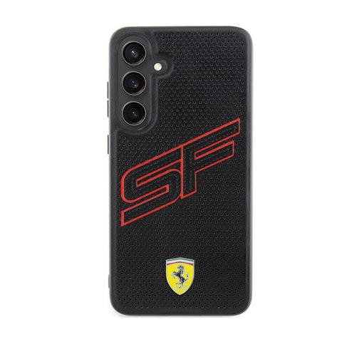 Ferrari Big SF Perforated - Etui Samsung Galaxy S24 (czarny) Ferrari Big SF Perforated - Etui Samsung Galaxy S24 (czarny)