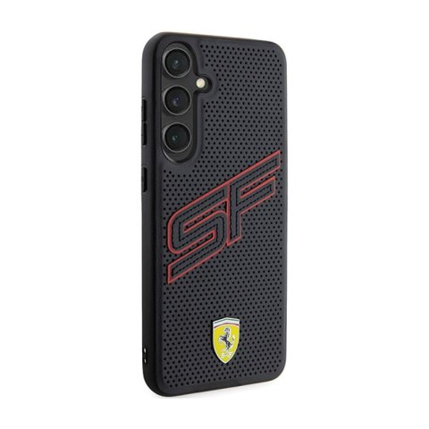 Ferrari Big SF Perforated - Etui Samsung Galaxy S24 (czarny) Ferrari Big SF Perforated - Etui Samsung Galaxy S24 (czarny)