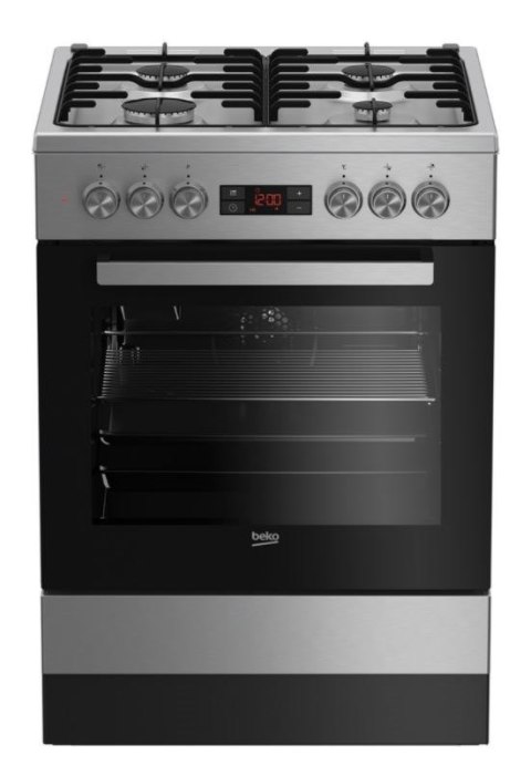 Kuchnia Beko FSE62320DX ( 600mm ; Srebrny ) Kuchnia Beko FSE62320DX ( 600mm ; Srebrny )