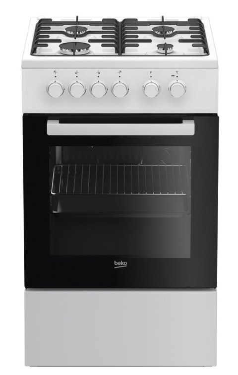 Kuchnia Beko FSS52020DW (Płyta gazowa; Piekarnik elektryczny; 500mm) Kuchnia Beko FSS52020DW (Płyta gazowa; Piekarnik elektryczny; 500mm)