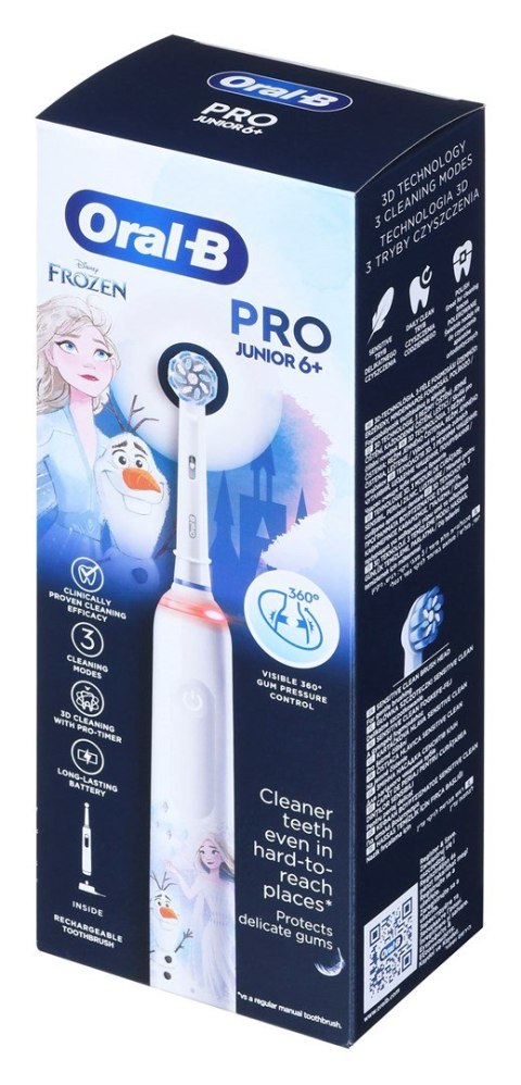 Szczoteczka Oral-B Junior Pro Kraina Lodu Frozen Szczoteczka Oral-B Junior Pro Kraina Lodu Frozen