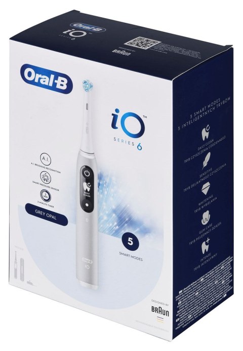 Szczoteczka do zębów Oral-B iO Series 6 Grey Opal Szczoteczka do zębów Oral-B iO Series 6 Grey Opal