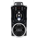 MEDIA-TECH PARTYBOX BT-KOMPAKTOWY GŁOSNIK BLUETOOTH STEREO Z WBUDOWANYM GŁOSNIKIEM BASOWYM, FUNKCJA KARAOKE MT3150