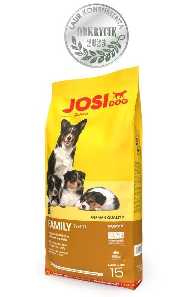 Josera JosiDog sucha karma dla psów Family 15kg Josera JosiDog sucha karma dla psów Family 15kg