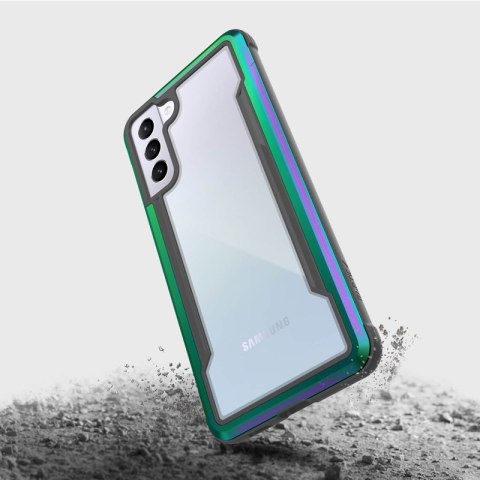 X-Doria Raptic Shield - Etui aluminiowe Samsung Galaxy S21+ (Antimicrobial protection) (Iridescent) X-Doria Raptic Shield - Etui aluminiowe Samsung Galaxy S21+ (Antimicrobial protection) (Iridescent)