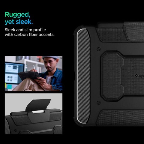 Spigen Rugged Armor Pro - Etui do iPad Pro 11" (M4, 2024) (Black) Spigen Rugged Armor Pro - Etui do iPad Pro 11" (M4, 2024) (Black)