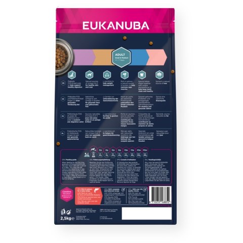 EUKANUBA Adult Salmon & Barley - sucha karma dla psa - 2,5 kg EUKANUBA Adult Salmon & Barley - sucha karma dla psa - 2,5 kg
